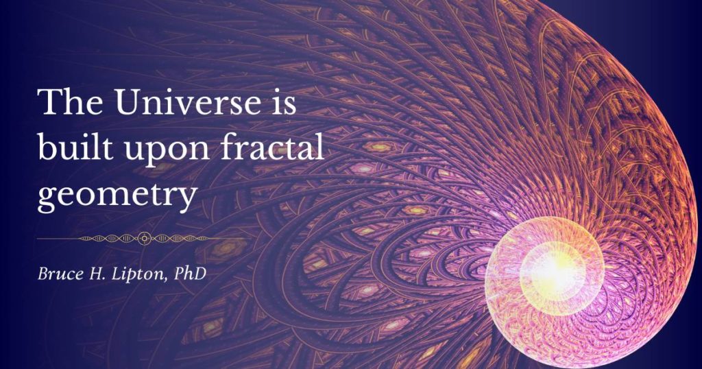 The Universe is built upon fractal geometry - Bruce Lipton, PhD